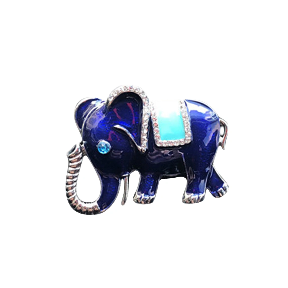 Elephant Pattern Car Vent Fragrance Clip Essential Oil Diffuser Car Aromatherapy Diffuser Car Interior Decoration (Random Color)