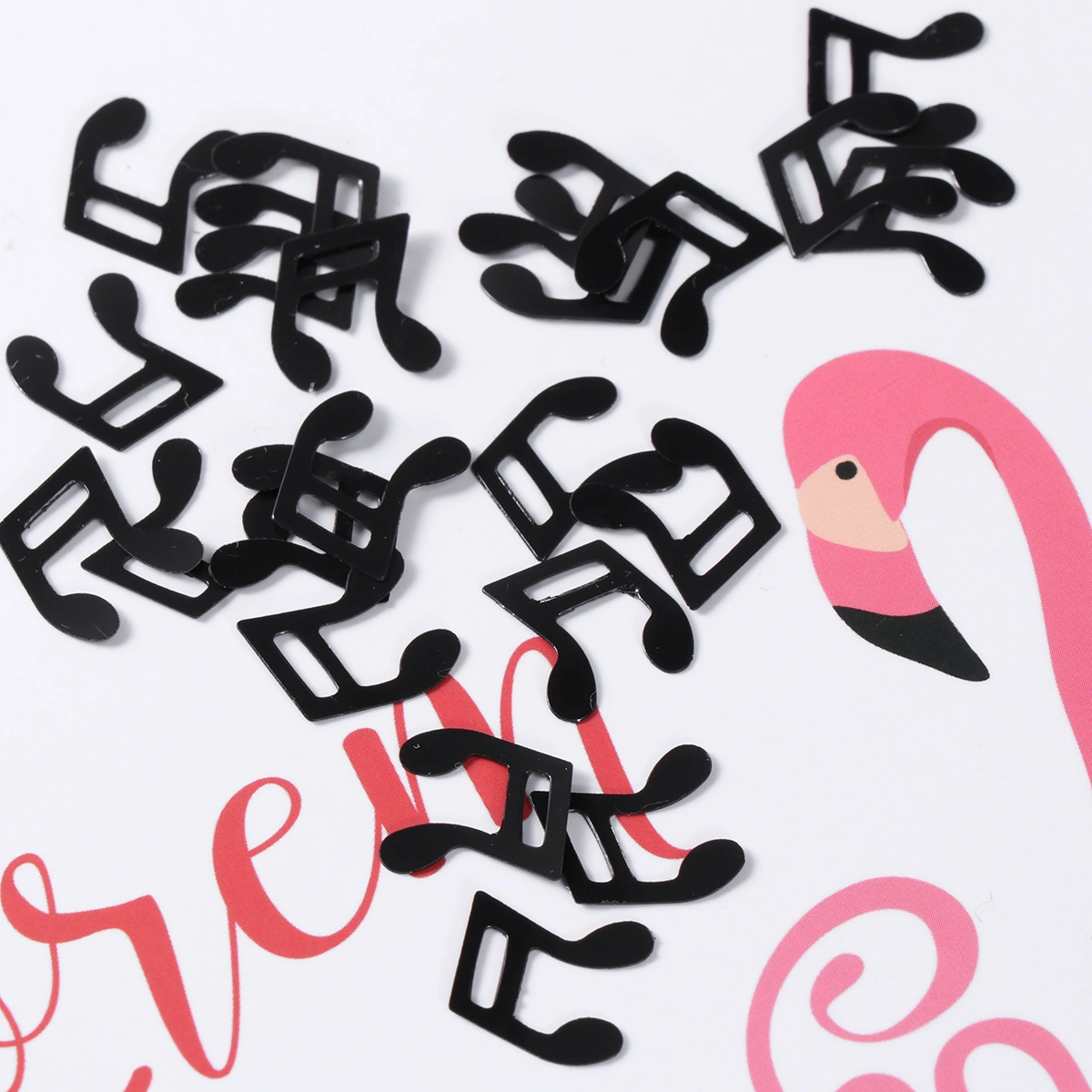 1 Pack 15g Music Note Confetti Party Supplies Table Confetti Decoration for Music Party Birthday Wedding Baby Shower