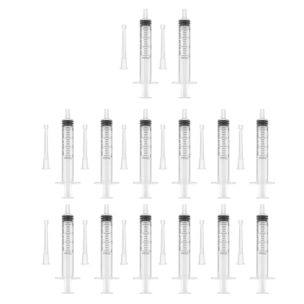 15Pcs Plastic 2ml Perfume Sub Bottles Portable Perfume  (Transparent)