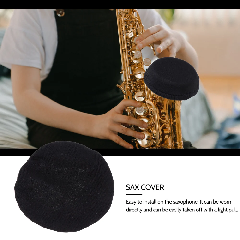 Useful Saxophone Speaker Cover Reusable Music Instrument Horn Cover for Musician