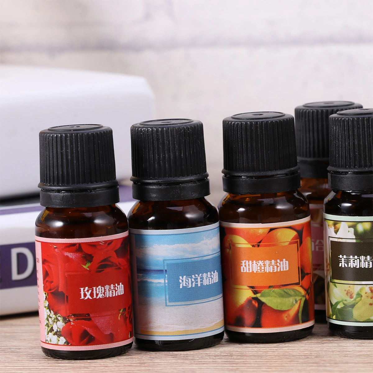 12Pcs 10ml Aromatherapy Essential Oils Water Soluble And Therapeutic Grade Gift Set Different Smell