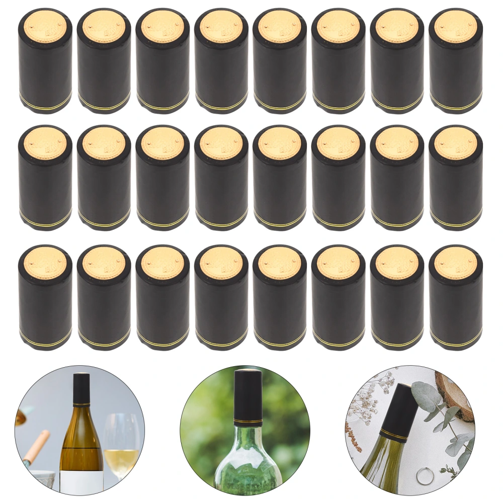 100PCS Heat Shrink Sealing Covers Wine Thickened Mouth Covers Wine Bottle Covers