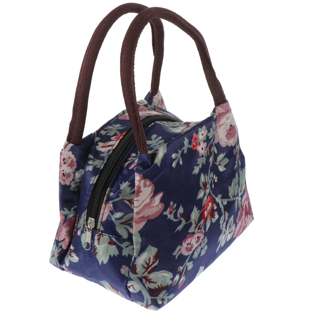 1Pc Lunch Bag Waterproof Handbag Fashion Printed Lunch Tote Diaper Bag