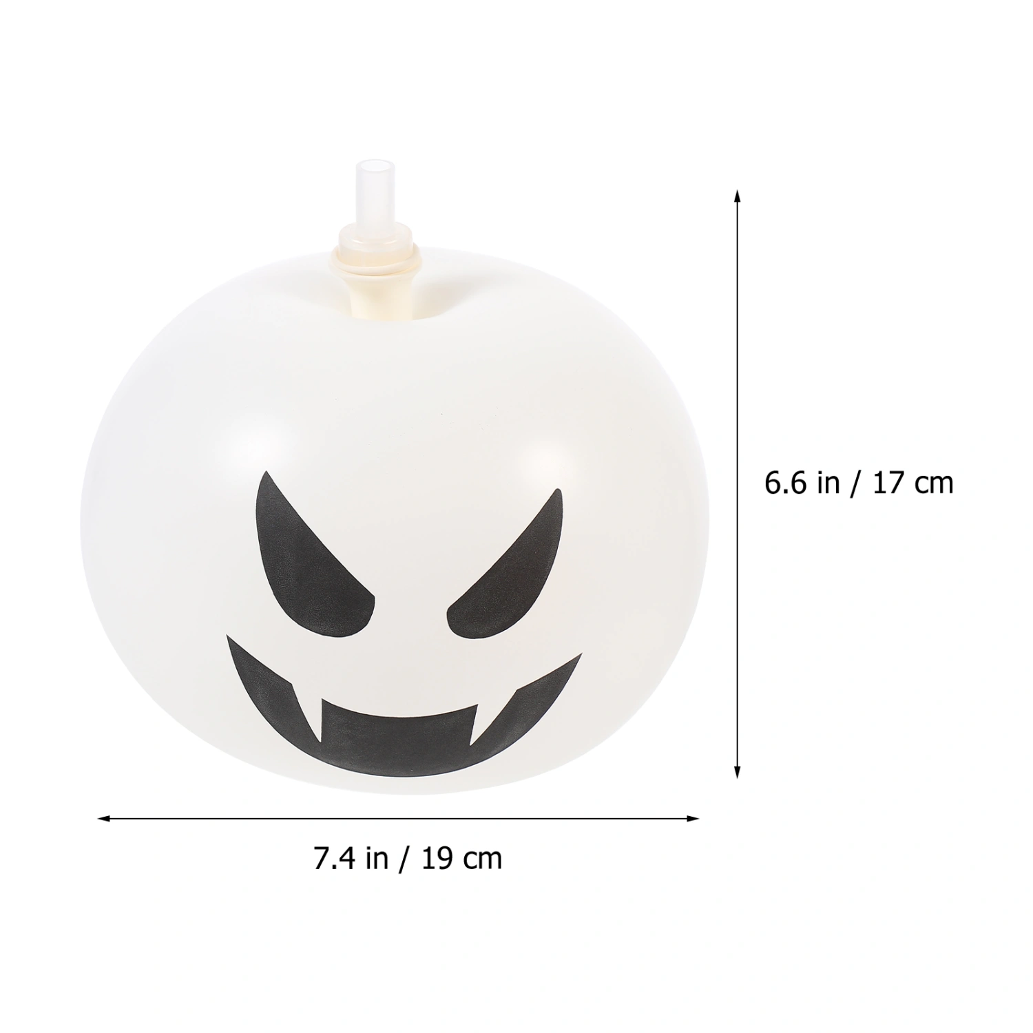 15pcs Creepy Pumpkin Balloons with ​Shining Lights for Halloween Birthday Party