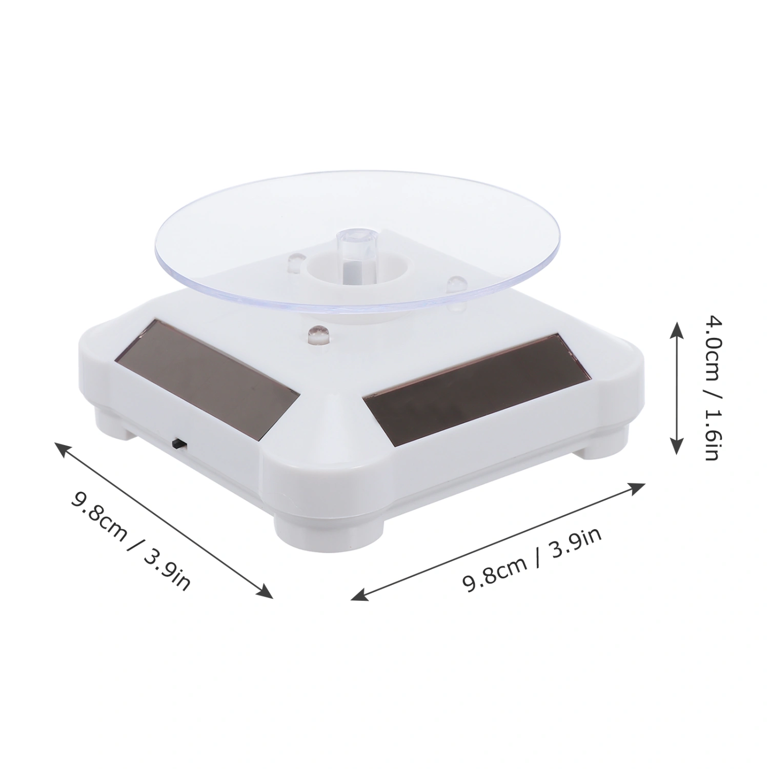 Solar Watch Display Stand 360° Rotating Turntable Jewelry Display Stand