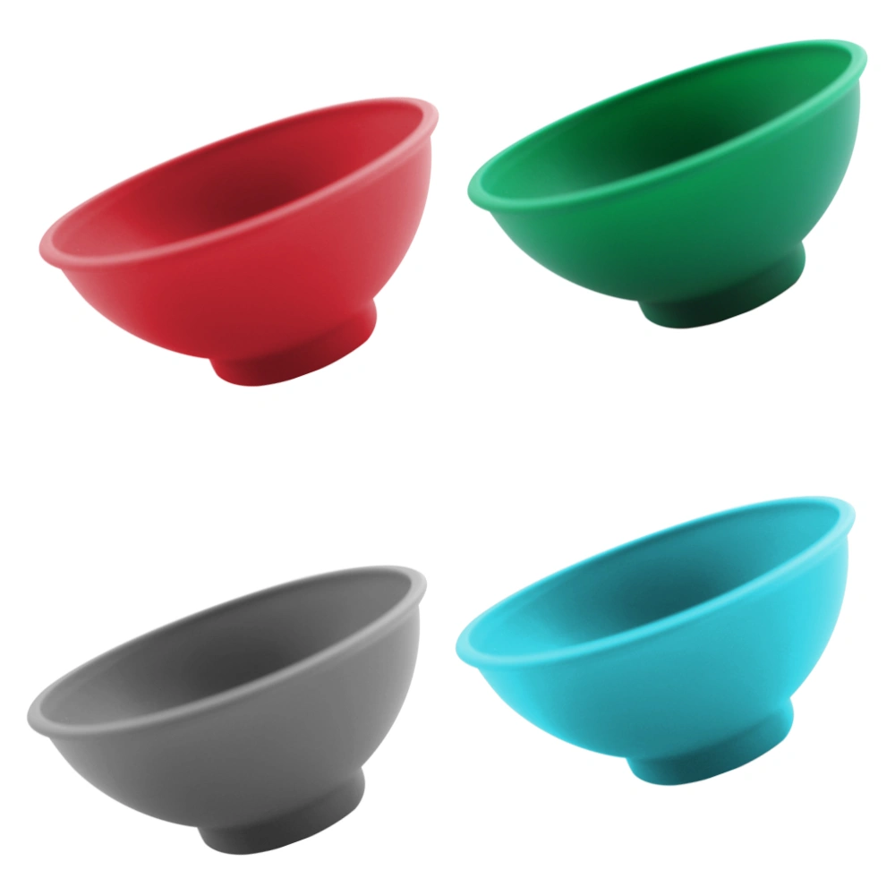 4 Pcs Silicone Sauce Bowls Practical Seasoning Bowls Appetizer Serving Bowls