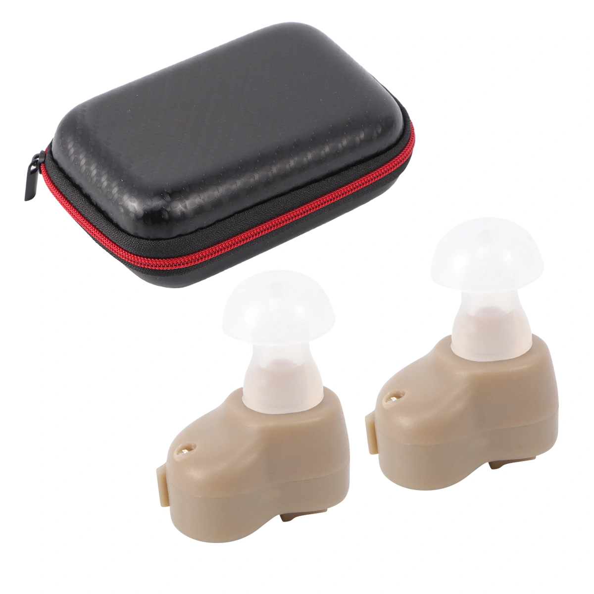 2PCS Invisible Ear Hearing Aid Sound Amplifier Hearing Aid Earphone