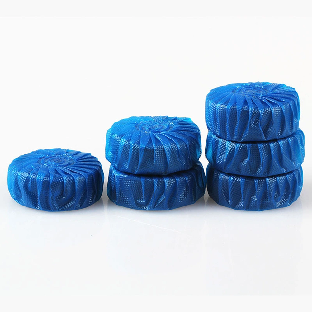 10PCS Antibacterial Blue Automatic Toilet Bowl Bathroom Cleaner Tablets