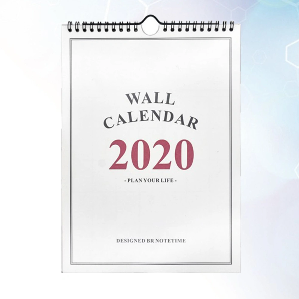 Creative Calendar 2020 Hanging Schedule Memo Monthly Wall-mounted Calendars for Home and Office Decoration