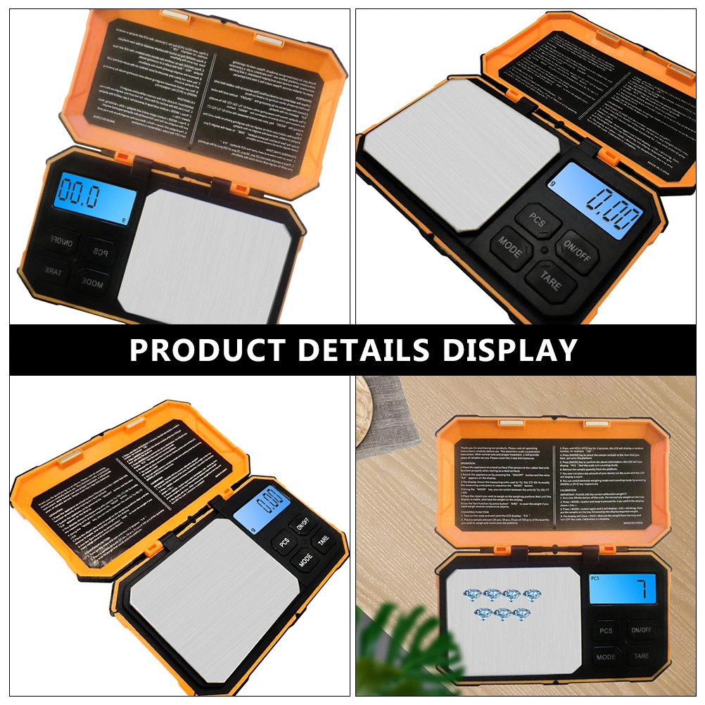 High Precision Jewelry Scale Mini Electronic Scale Practical Weighing Scale