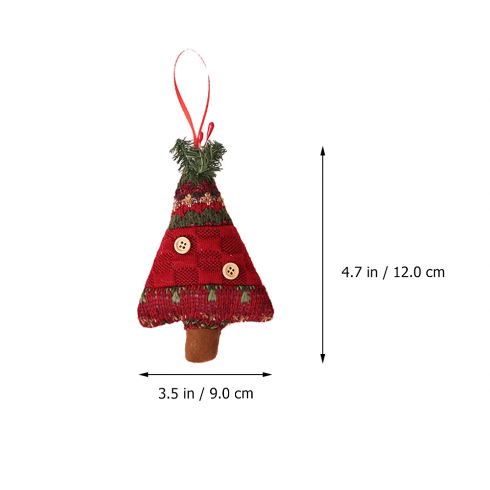 5Pcs Christmas Hanging Decoration Adorable Gloves Boots Star (Random Style)