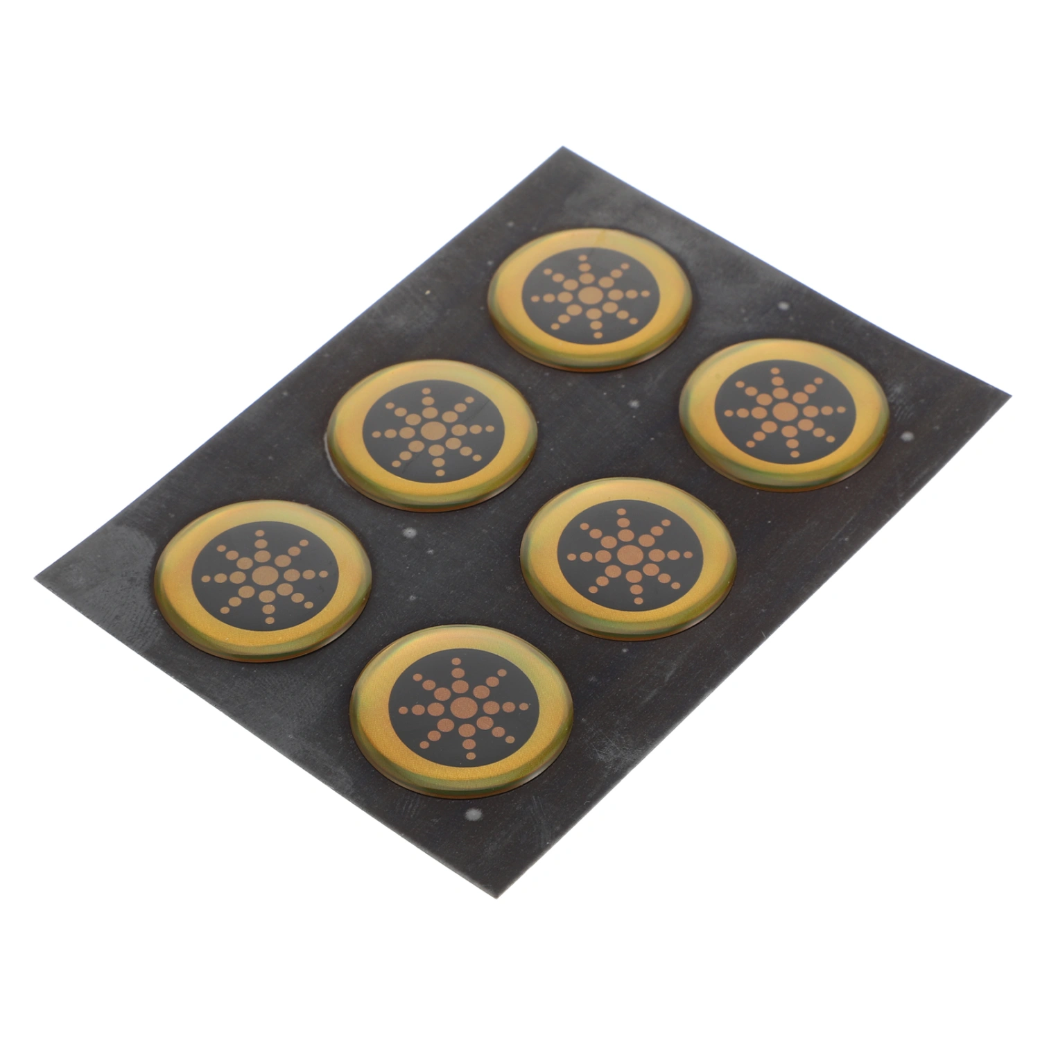 3PCS Radiation-proof Fashion Sunflower Cell Phone Stickers Phone Stickers Random Style