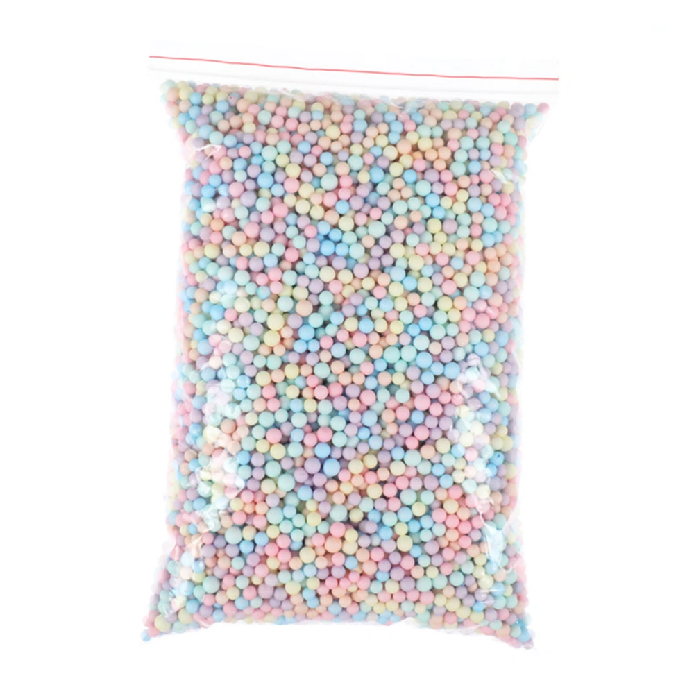 1 Bag Colorful Ball Creative Party Crafs DIY Ball Decor Gift Box Filling Material (4-6mm Colorful Ball 50g/Bag Random Color)