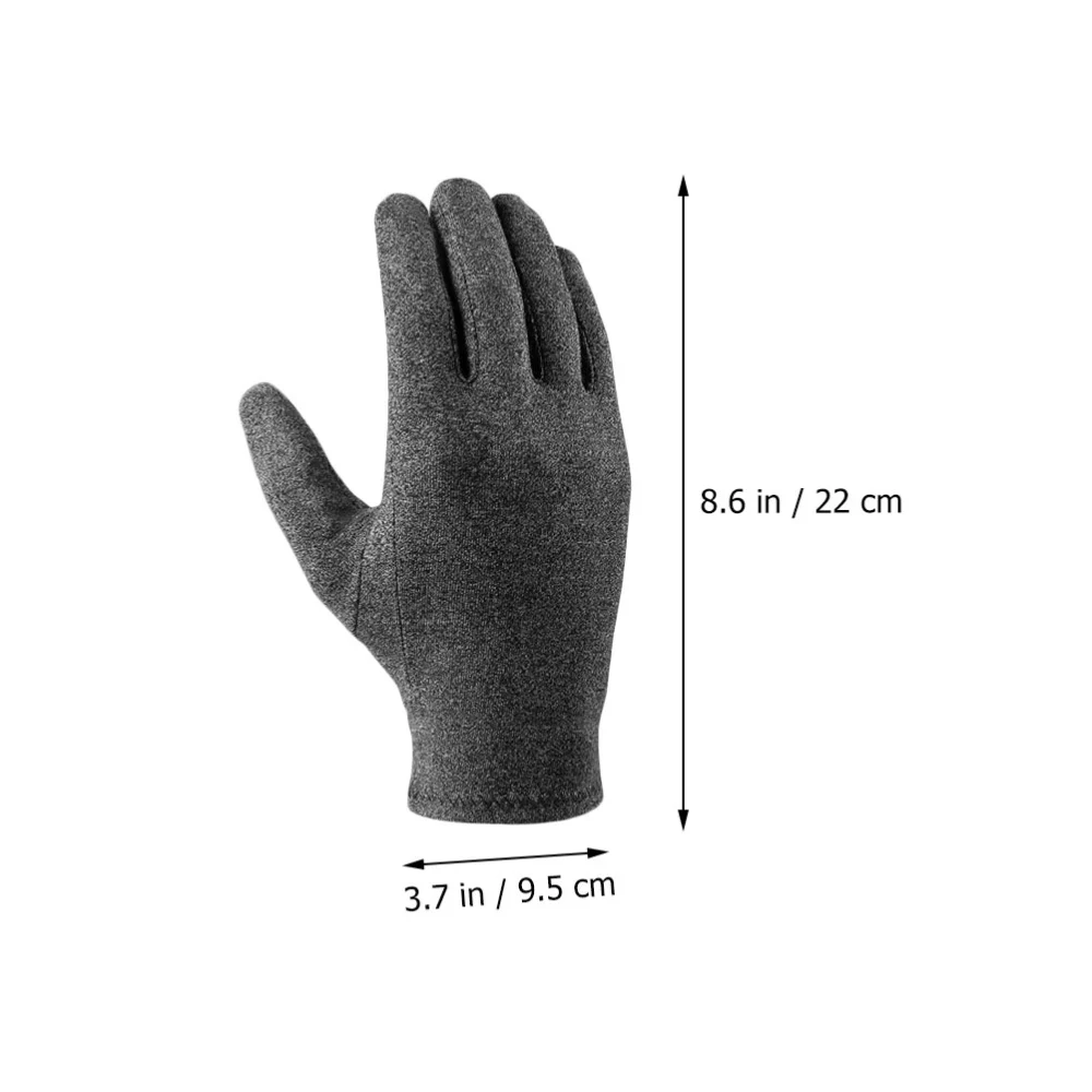 1 Pair  Touch Screen Gloves Winter Anti-Skid Gloves Outdoor Warm Gloves