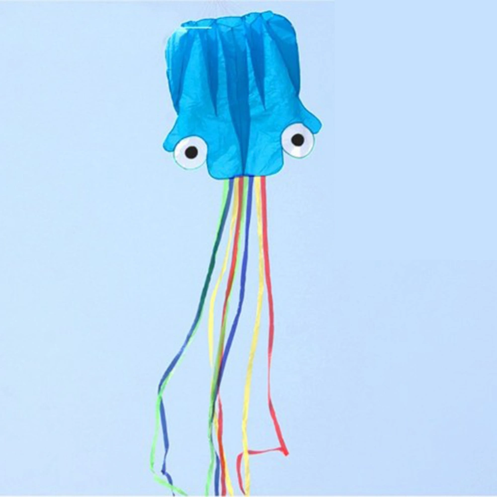 2 Pcs Handmade Octopus Kite Large Easy Flyer Easy to Launch in Stiff Wind or Breeze for Kids and Adults with a Connector