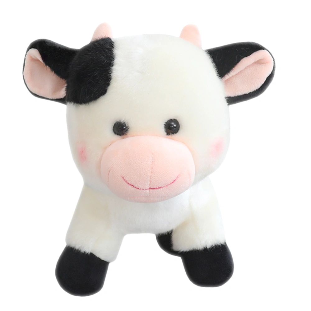 1Pc Simulation Cow Doll Plush Doll Toy Plush Cow Toy Stuffed Animal Doll