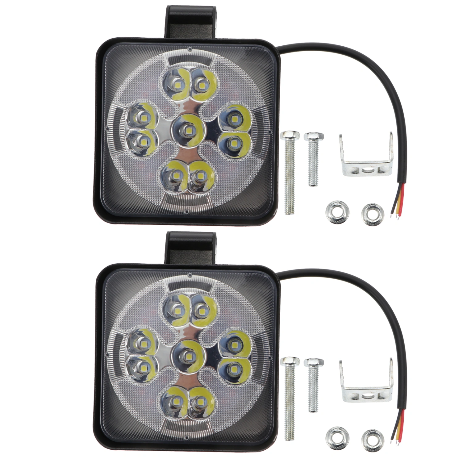 2pcs LED Light Bar 63W LED Fog Light LED Driving Lights Off Road Lights
