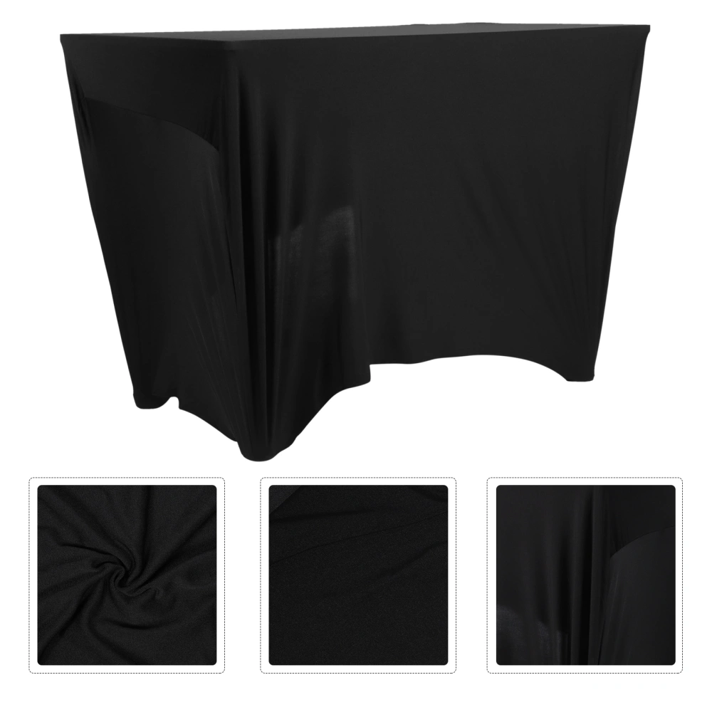 Rectangular Tablecloth Elastic Solid Color Tablecloth Table Cover for Restaurant