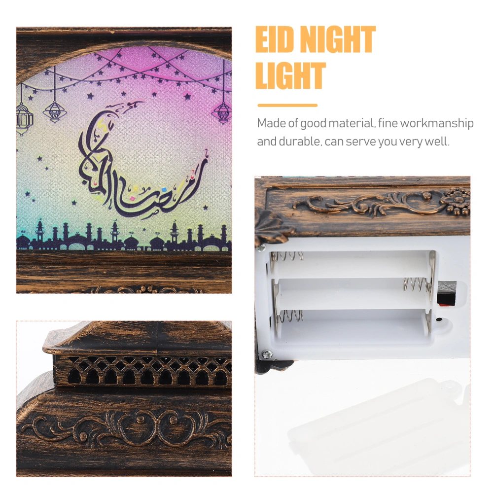 Ramadan LED Night Light Muslim LED Table Light Creative Party Lantern Decor