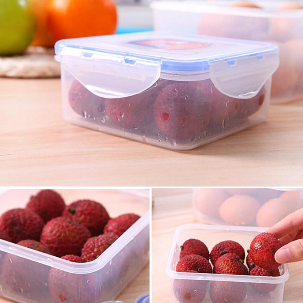 8 Pcs Plastic Mini Lunch Box Fresh-care Eco-Friendly Food Storage Container (5 in 1 Kit + 3 in 1 Kit)