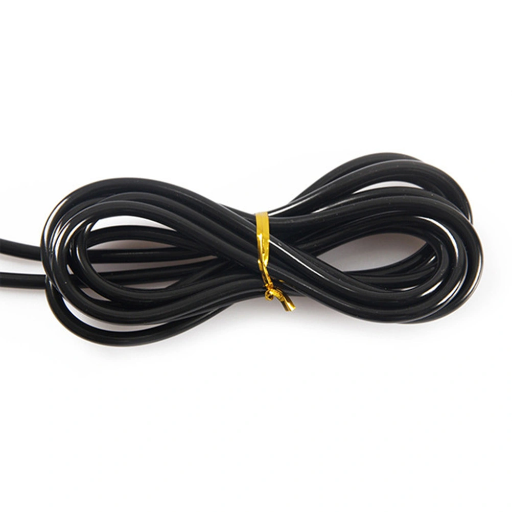 Adjustable Skipping Rope with Skin-friendly with Handles for Kids Children Students and Adults (Black)