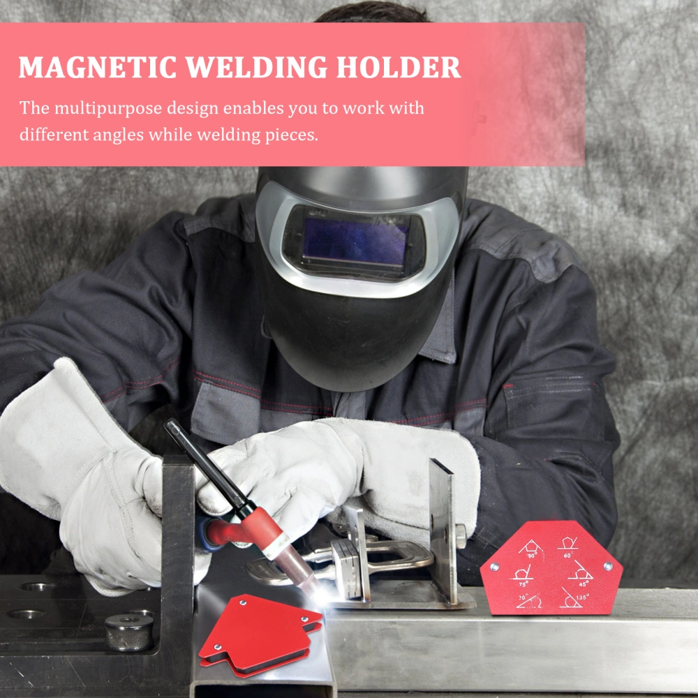 6pcs Welding Magnet Positioner Magnetic Welding Holder Welding Fixing Tool