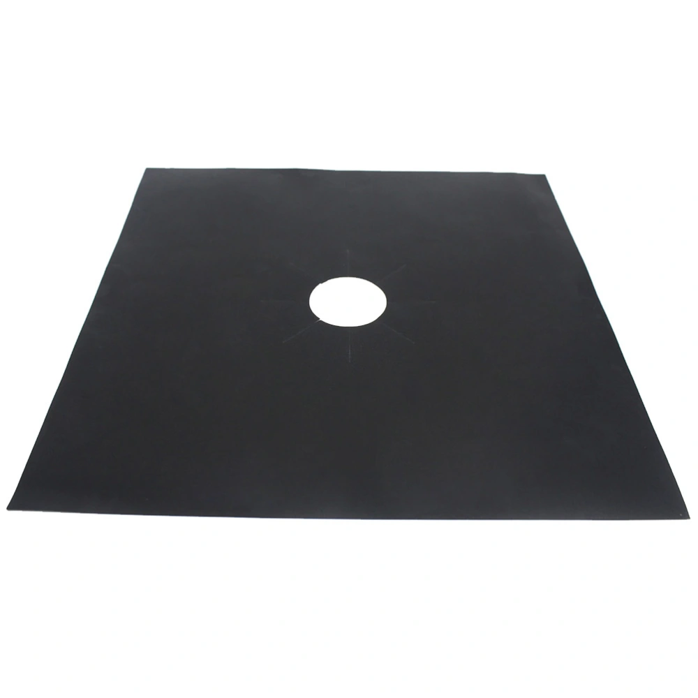 2pcs Universal Heavy Duty Oven Liners Hob Protector Sheets (Black)