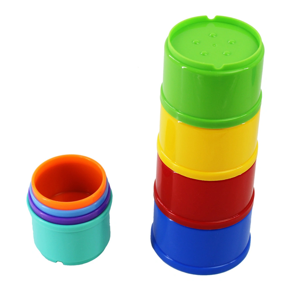 8Pcs Children Stacking Cup Playthings for Home Playroom Educational Toys