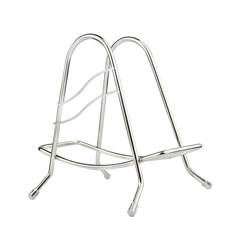 Lid Rest Stainless Steel Pan Pot Cover Lid Rack Stand Stove Organizer Storage Holder for Home Kitchen and Bar