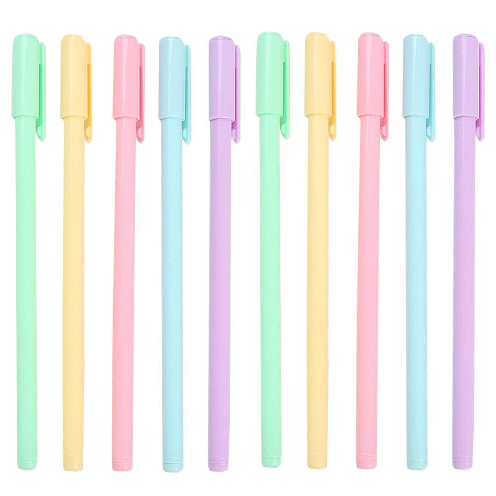 20pcs Candy Color Neutral Pen 0.5 Signature Lovely Black Ink Pen Neutral Pen