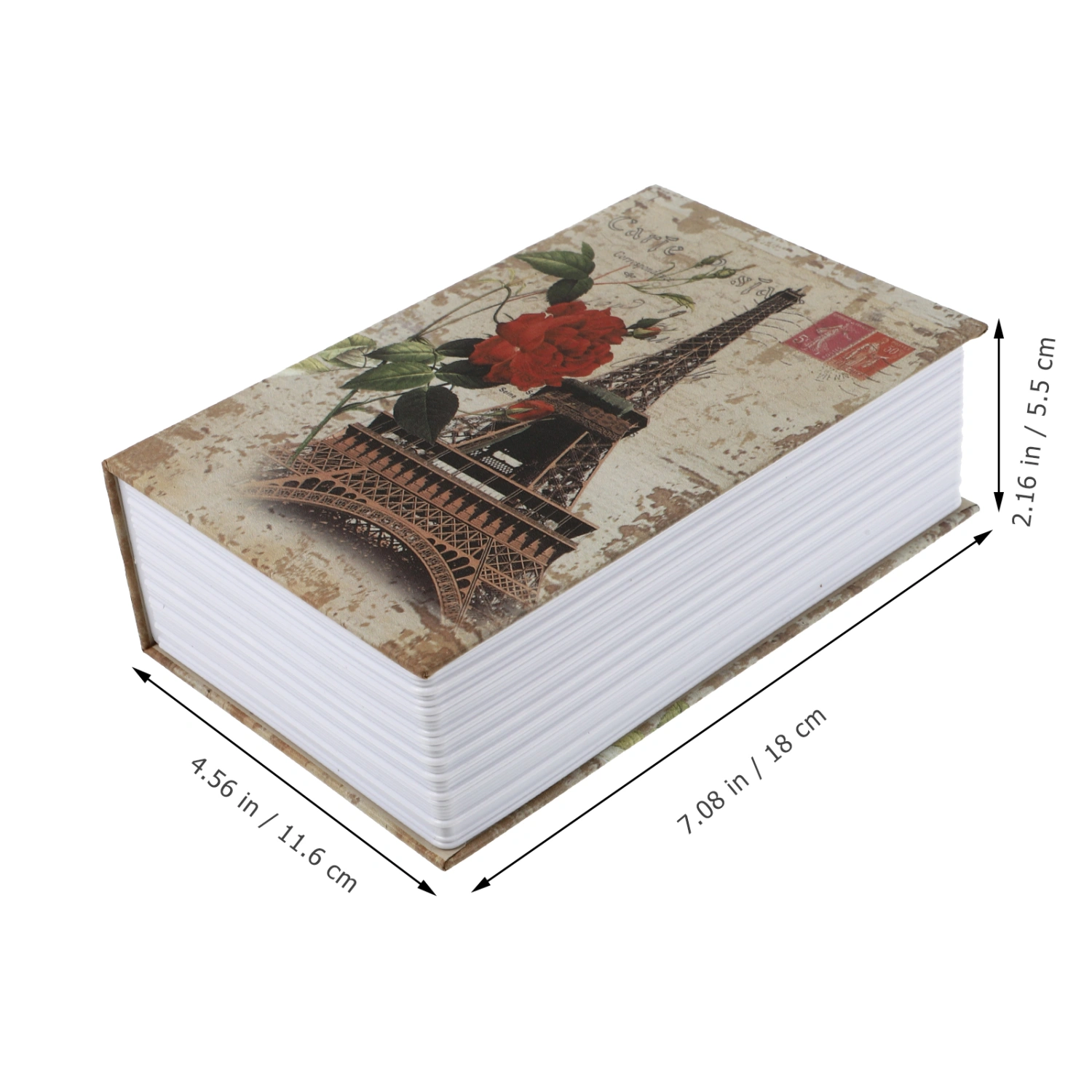 Decorative Diversion Book Safe with Secret Hidden Compartment Safe Lock Box