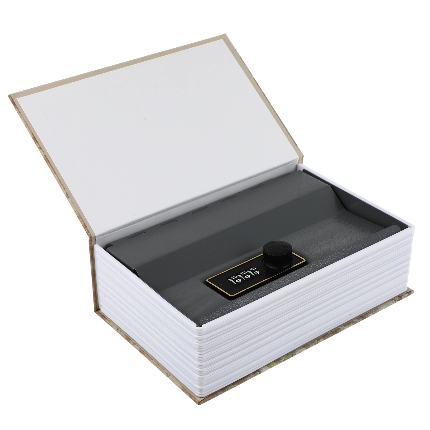 Decorative Diversion Book Safe with Secret Hidden Compartment Safe Lock Box