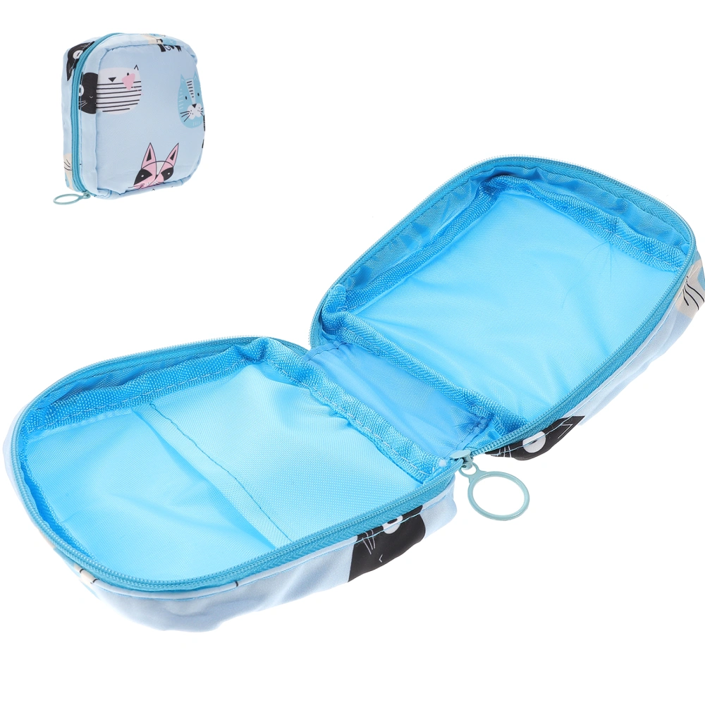 Sanitary Napkin Storage Bag Outdoor Period Bag Convenient Nursing Pad Bag Period Container