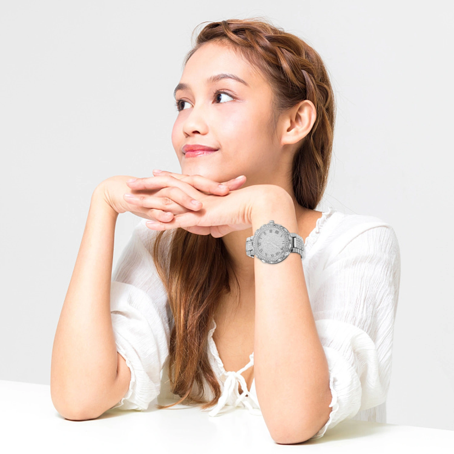 1pc Nice Girls Wristwatch Women Wristwatch Students Wrist Watch Lady Watch