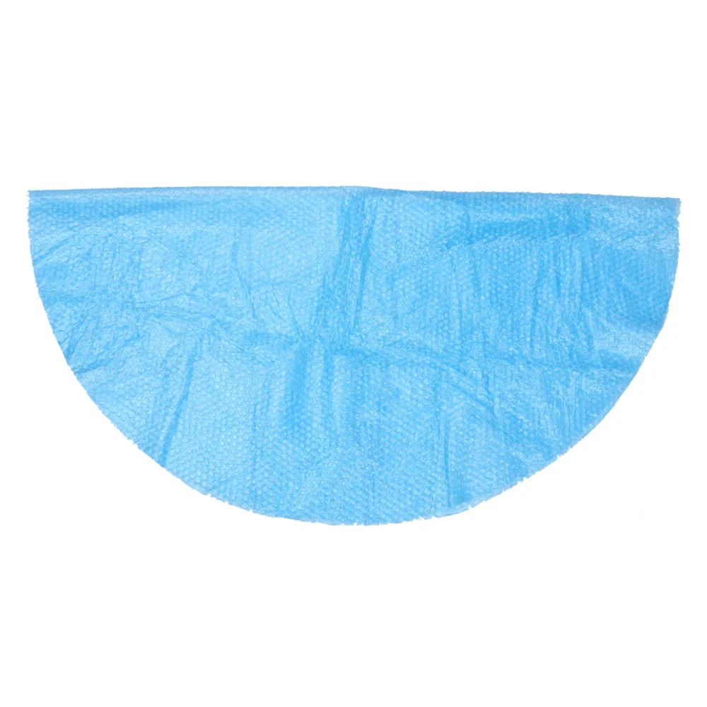 Pool Cover Swimming Pool Circular Insulation Membrane Inflatable Pool Mat Dust-proof Tarpaulin Floor Cloth (Blue Round Style Diameter 122cm)