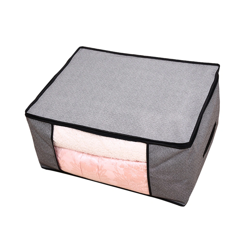 Non Woven Fabrics Storage Bags Quilt Storage Bag Cloth Storage Bag Foldable Storage Bag Light Grey Size 3