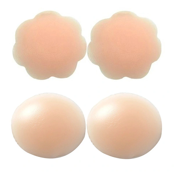 2 Pairs of Reusable Adhesive Silicone Cover Bra Pad Pasty Skin