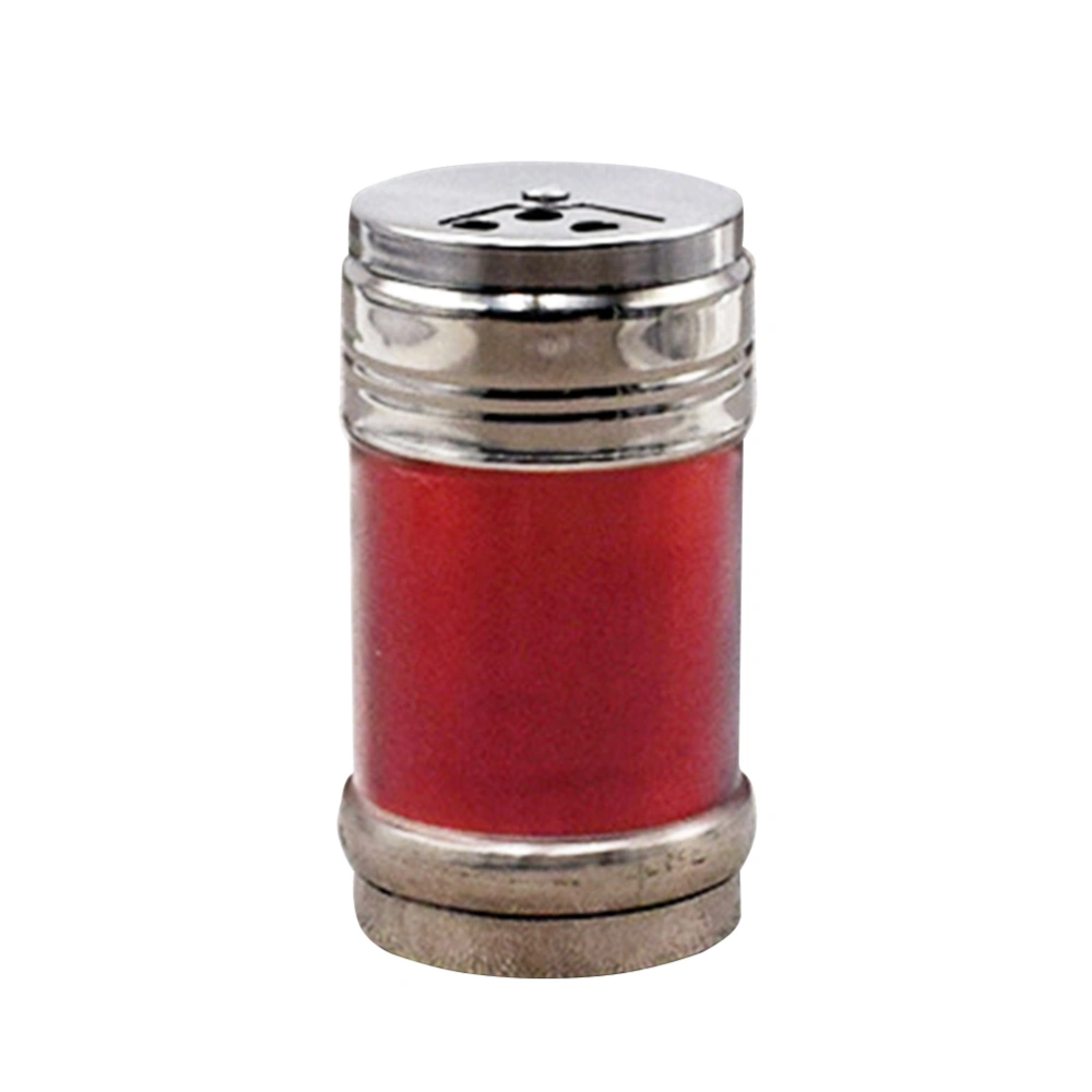 Stainless Steel Colorful Seasoning Shaker Pepper Salt Sugar Spice Powder Cooking Tools Household Outdoor Barbecue Seasoning Bottle (Small Size Random Color)