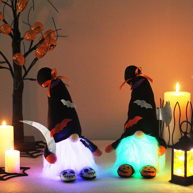 Halloween Decorations Non-woven Decoration With Lights