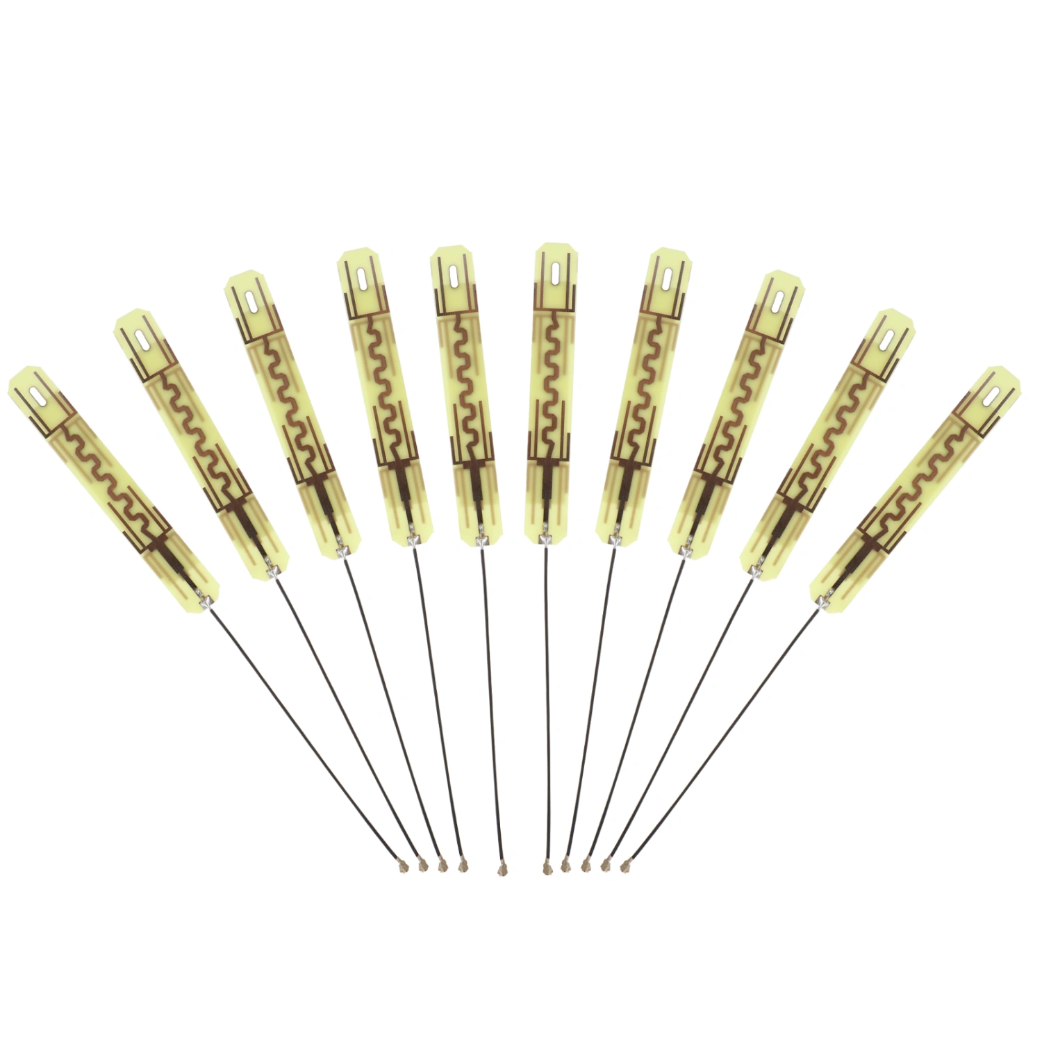 10pcs PCB High Gain Antenna 2.4g 5.8g Dual Band Internal Wifi Router Aerial