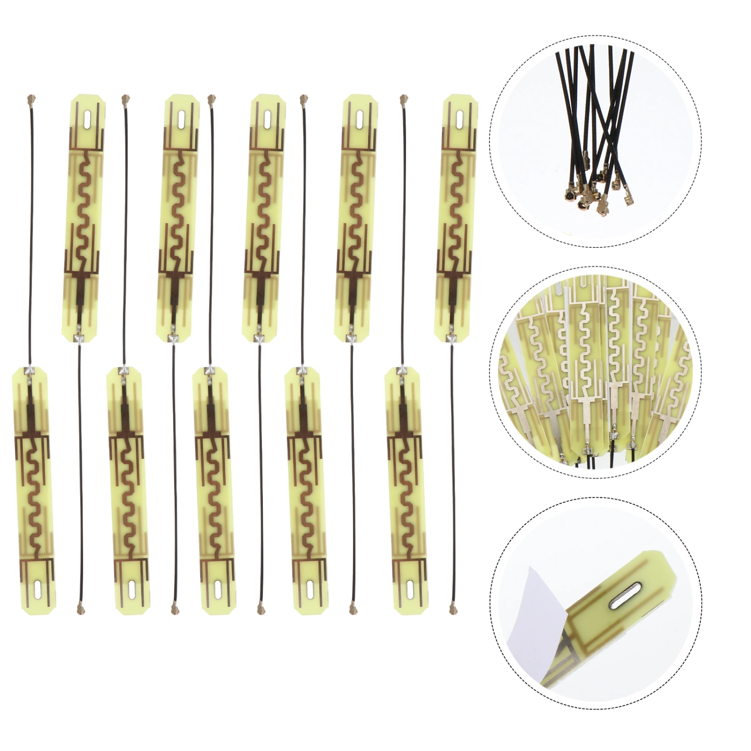 10pcs PCB High Gain Antenna 2.4g 5.8g Dual Band Internal Wifi Router Aerial