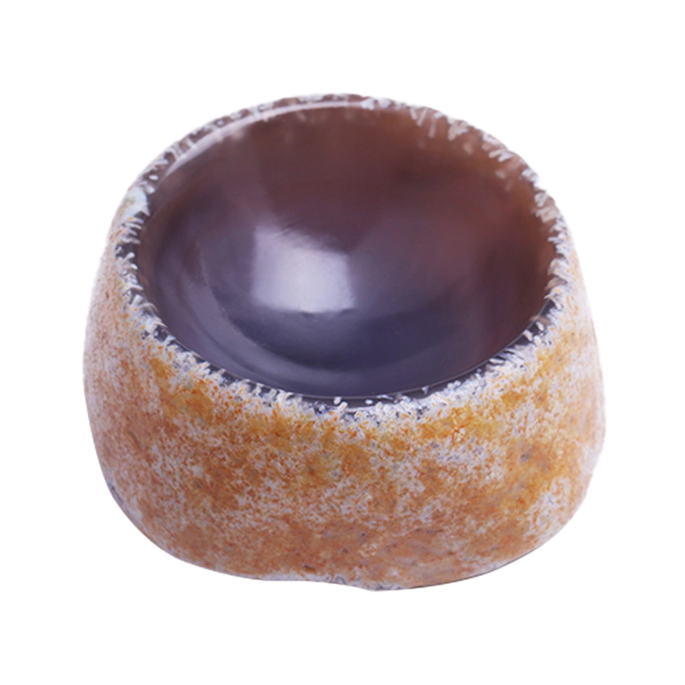 Natural Agate Rough Ashtray Cigarette Ashtray Desktop Ornament Ash Container for Home Office Outdoor (Random Shape)