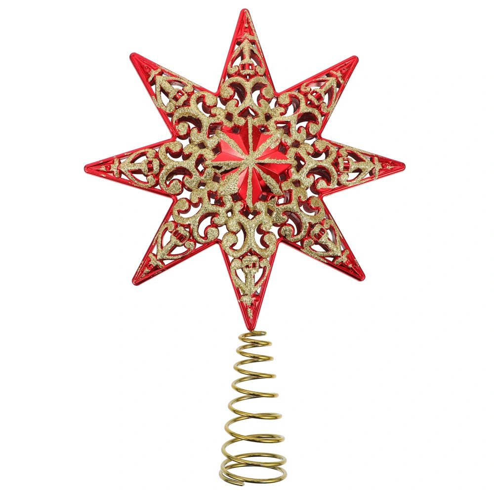 1pc Christmas Tree Star Topper Christmas Tree Ornament Xmas Tree Decoration