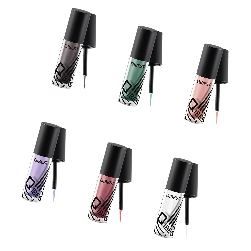 6pcs Women Glitter Eyeliners Shiny Liquid Eye Shadow Eye Pearl Gloss Eye Makeup Accessories