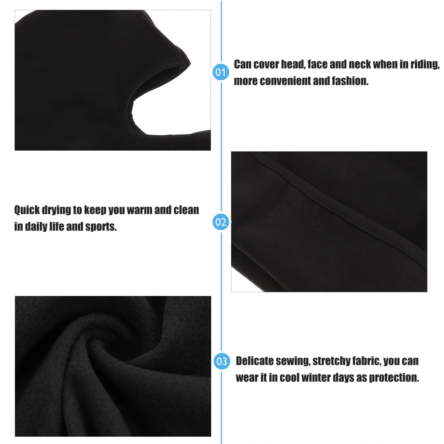 Winter Warm Face Mask Bike Motorcycle Face Mask Practical Mask and Hat