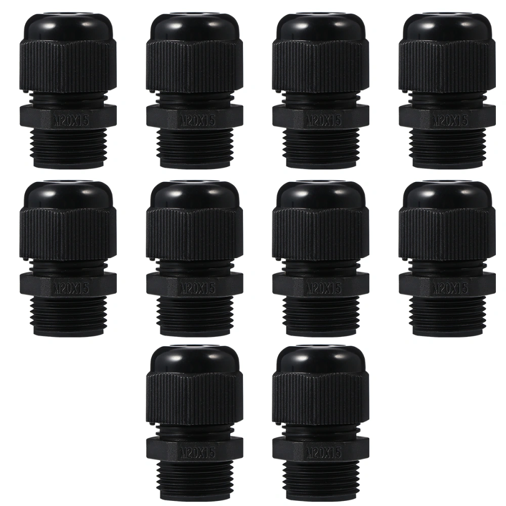 50Pcs Cable Glands Waterproof Adjustable Cable Connector Nylon Cable Gland Joint