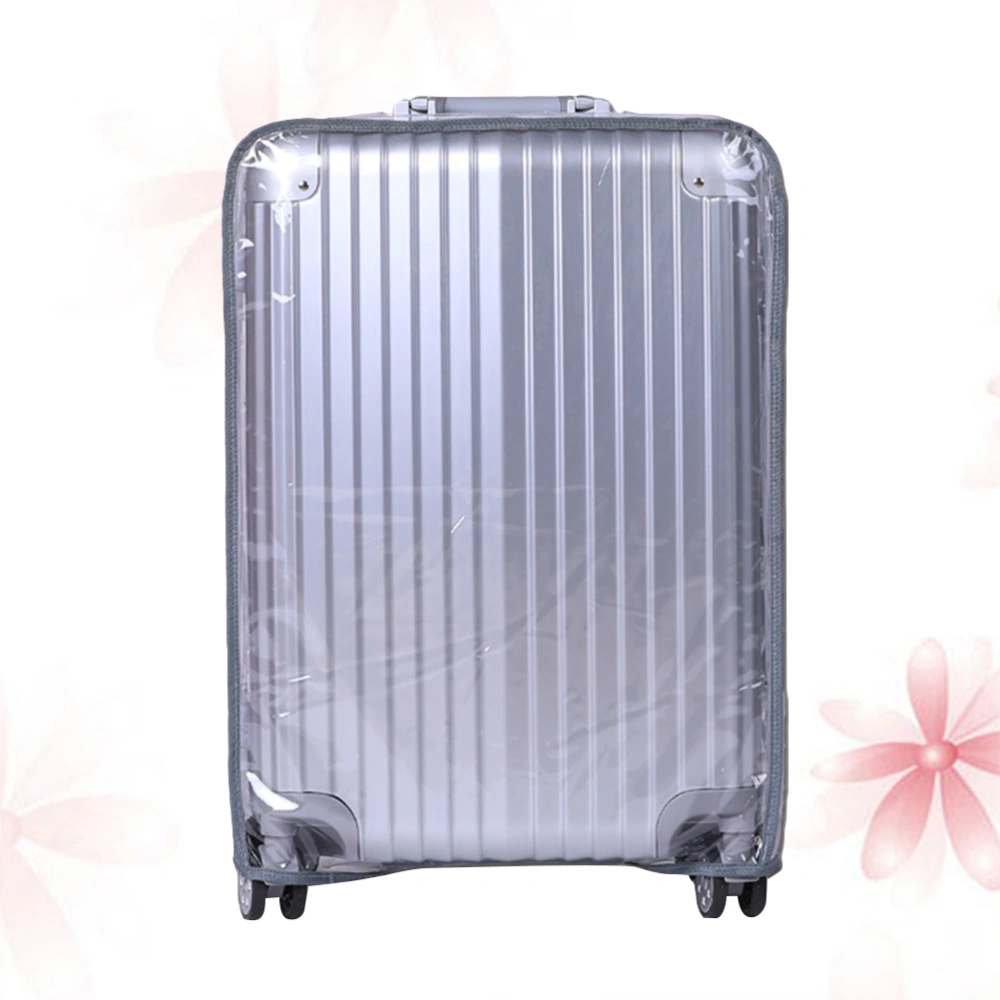 Transparent Travel Luggage Case Cover Waterproof Suitcase Trolley Case Protective Bag Dustproof Protector for Outdoor Trip