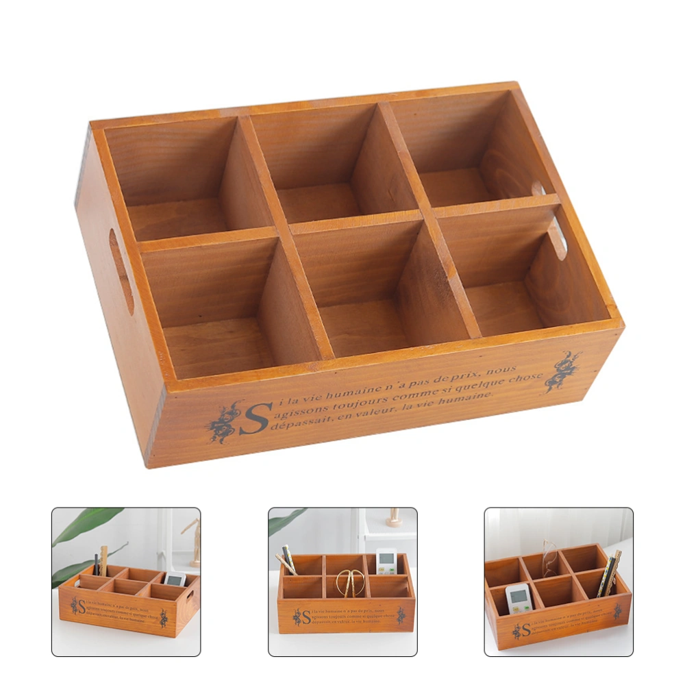 Home Use Sundries Storage Box Compartment Sundries Storage Box Organizer Box