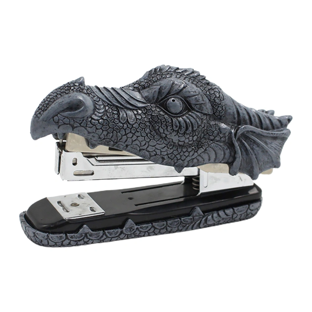1pc Unique Resin Craft Decor Stapler Dragon Modeling Stapler Office Supplies