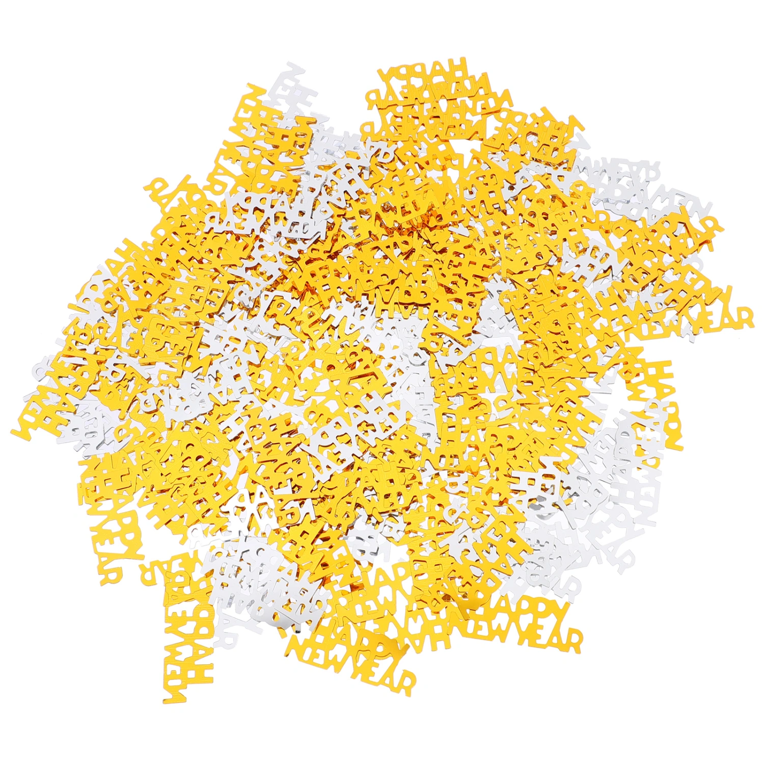 450pcs Delicate New Year Confetti Plastic Confetti New Year Party Confetti